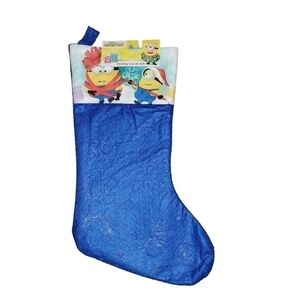 Despicable Me Minions Kids Felt Embossed Christmas Stocking 17 Inch